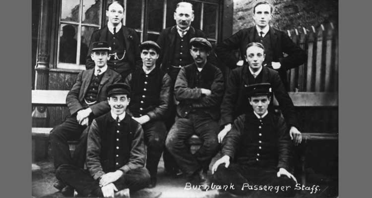 The Passenger Staff at Burnbank, Lanarkshire