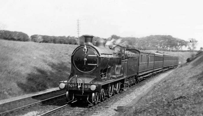 NBR No 899 4-4-0 on a Waverley Route local